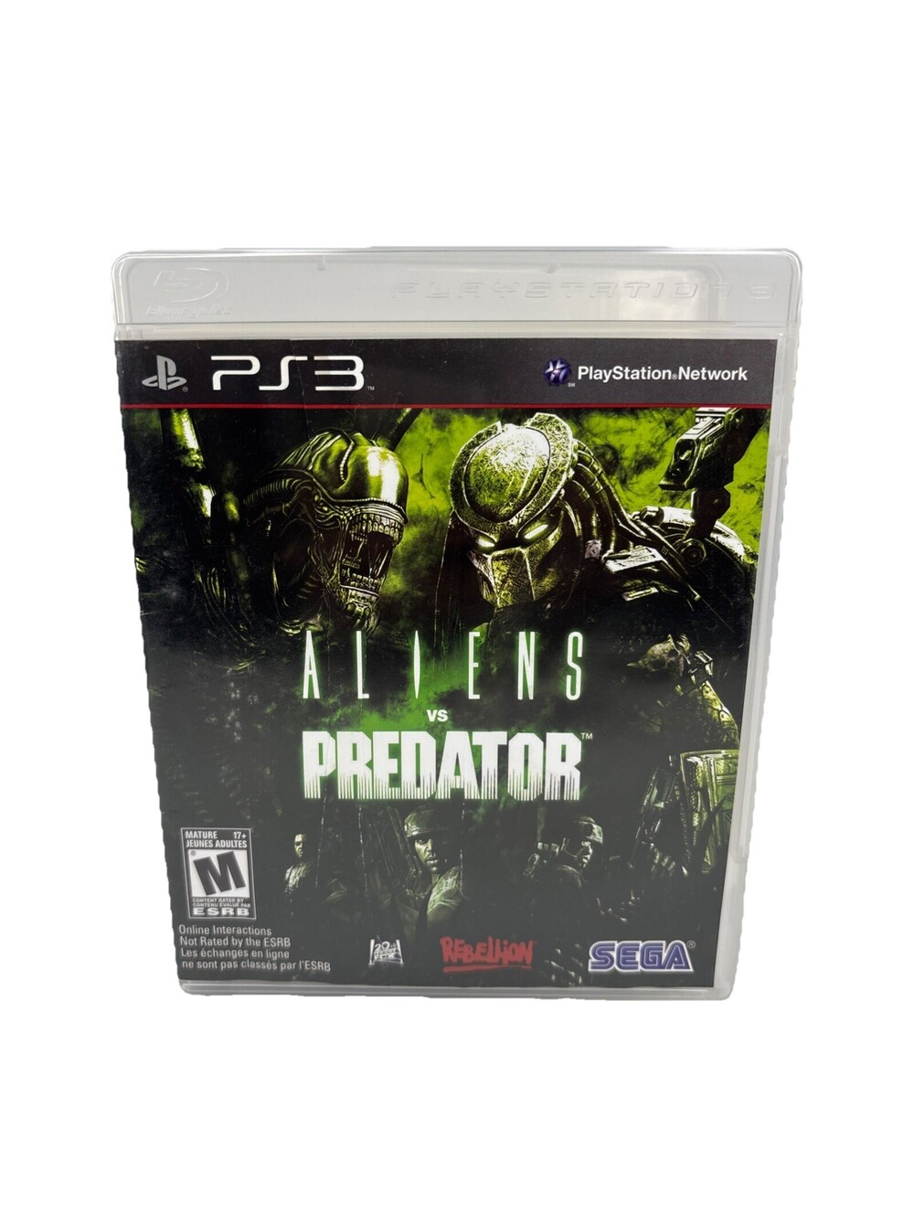 Aliens vs. Predator (Sony PlayStation 3, PS3) CIB Complete Tested